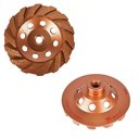 Ver imagem 4 de Rebolo Diamantado Turbo Segmentado 125mm com Rosca M14 Mtx