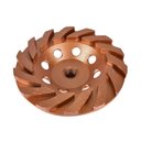 Ver imagem 2 de Rebolo Diamantado Turbo Segmentado 125mm com Rosca M14 Mtx