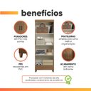 Ver imagem 4 de Armário Multiuso Organizador e Lavandeira 2 Portas 1,70m Irene