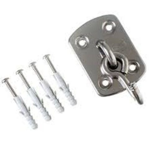 Gancho de Rede União Mundial Ferragens Paulista Aço Cromado