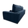 Sofá Retrátil/Reclinável Patagônia 3,00m Suede Velut Azul Marinho c/ Molas no Assento - King House - 6