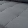 Sofá Retrátil/Reclinável Montebello 300cm Suede Velut com Molas no Assento - King House - 6