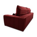 Ver imagem 6 de Sofá Retrátil/Reclinável Patagônia 2,10m Suede Velut Vermelho c/ Molas no Assento - King House