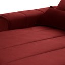 Ver imagem 6 de Sofá Retrátil/Reclinável Patagônia 3,00m Suede Velut Vermelho c/ Molas no Assento - King House