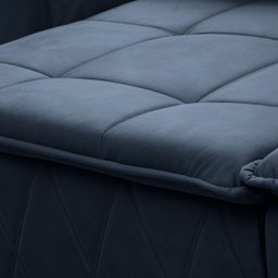 Sofá Retrátil/Reclinável Amsterdam 3,00m Suede Velut com Molas no Assento - King House - 7