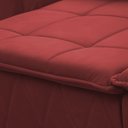 Ver mais imagens de Sofá Retrátil/Reclinável Amsterdam 2,10m Suede Velut com Molas no Assento - King House
