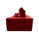 Ver imagem 5 de Sofá Retrátil/Reclinável Amsterdam 2,50m Suede Velut com Molas no Assento - King House