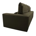 Ver imagem 5 de Sofá Retrátil/Reclinável Islândia 2,50M Suede Velut Tabaco com Molas No Assento - King House