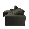 Sofá Retrátil/Reclinável Montebello 210cm Suede Velut com Molas no Assento - King House - 4