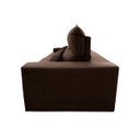 Ver imagem 5 de Sofá Retrátil/Reclinável Amsterdam 2,50m Suede Velut com Molas no Assento - King House