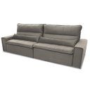 Ver imagem 5 de Sofá Retrátil/Reclinável Patagônia 3,00M Suede Velut Tabaco com Molas No Assento - King House