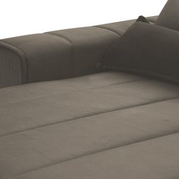 Sofá Retrátil/Reclinável Patagônia 3,00M Suede Velut Tabaco com Molas No Assento - King House - 6