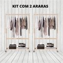 Ver imagem 1 de Combo de Araras para Roupas Infantis Espaçosa