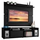 Ver imagem 2 de Rack Madesa Cancun e Painel para TV até 65 Polegadas Preto Cor:Preto