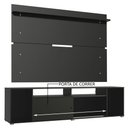 Ver imagem 5 de Rack Madesa Cancun e Painel para TV até 65 Polegadas Preto Cor:Preto