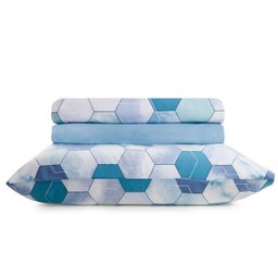 Jogo de Cama Solteiro Santista Home Design 3 Peças 100% Algodão Axel - 2