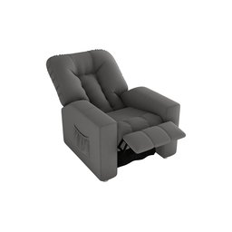 Cadeira Polly do Papai e Vovô para Descanso e Leitura - Sv Decor:cinza - 4