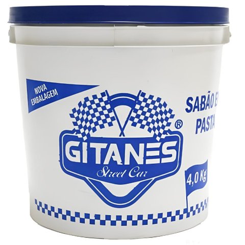 Sabão em Pasta Arenosa Desengraxante Limpa Graxa 4 Kilos - 139 - Gitanes Pasta Sabao Desengraxante P