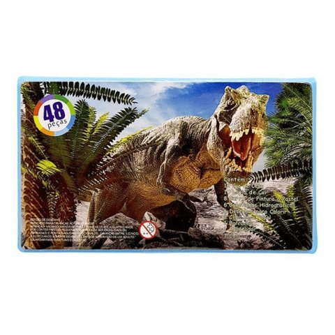 Maleta Pintura Infantil 48 Peças - Union Oceano Azul