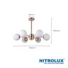 Pendente Nt-605D 6Xe27 5233 - 3