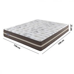 Colchão Queen Ecoflex High Quality 1,58X1,98X0,31 - 2