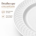 Ver imagem 4 de Prato Raso Divine 27cm Opaline Hauskraft