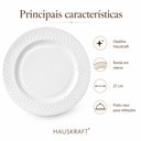 Ver imagem 5 de Prato Raso Divine 27cm Opaline Hauskraft