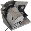 Ver imagem 6 de Fatiador Cortador Frios Elétrico Lâmina Inox 250mm Ajuste Espessura Arbel 250 Nsx Inox Bivolt