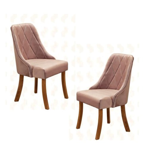 Cadeiras para Mesa de Jantar Estofada - Lara - Art Salas