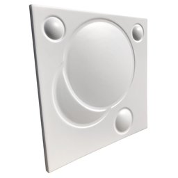 Forma 3D Gesso e Cimento ABS 1mm - Eclipse 30x30 cm - 5