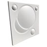 Forma 3D Gesso e Cimento ABS 1mm - Eclipse 30x30 cm - 5