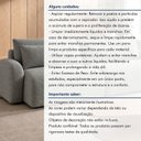 Ver imagem 5 de Sofá Cama Modular Orgânico Retrátil 4 Lugares 230cm com Base em Madeira Maciça Oxford