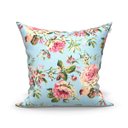 Ver imagem 7 de Capa de Almofada Grande Floral e Branca 2 Unidades 60cm x 60cm Tecido Jacquard
