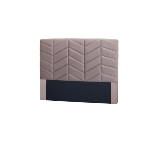 Cabeceira Soltille King 1,95 Veludo Rose - Simbal