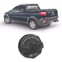 Ver imagem 1 de Tampa De Combustível Vedada C/ Rosca Strada De 2004 Até 2020