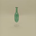 Ver imagem 2 de Vaso Decorativo Enfeite Casa Garrafa Vidro 15x5x5cm Cinza