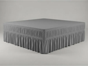 Ver imagem 6 de Saia para Cama Box Casal King Chumbo Malha Elástica Dupla