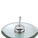 Ver imagem 4 de Torneira Vidro Misturador Monocomando Banheiro Cascata:prateado/cromado