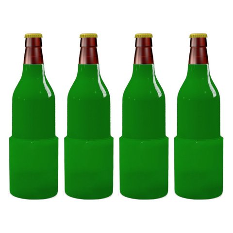 Kit 4 Porta Garrafa Cerveja Térmico Gel Fri-ice Conserva P/ 2 Horas