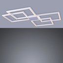 Ver imagem 2 de Plafon de Sobrepor Perfil Led 96w Design Moderno Quarto Sala Escritorio Bivolt:branco - Luz Branca Q