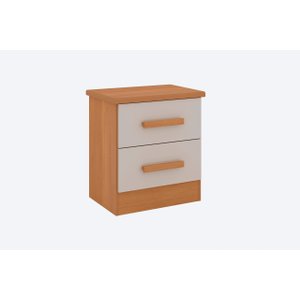 Mesa de Cabeceira New Athos Cinamomo Off - D'doro