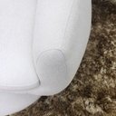 Ver imagem 6 de Poltrona Decoratiova Giratória Organica Petra Base Cone Boucle Off White