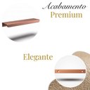 Ver imagem 2 de Puxador de Móveis Armário Gavetas Clean Reto 300mm Alumínio - Cobre