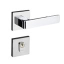 Ver imagem 1 de Fechadura Porta Externa Sala Quarto Modena Pado Cromada 55mm Quadrada Cr