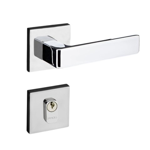 Fechadura Porta Externa Sala Quarto Modena Pado Cromada 55mm Quadrada Cr