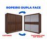 Guarda-roupa Casal 2 Portas 6 Gavetas 100% Mdf Ripado Hawai - 9
