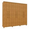 Guarda Roupa 6 Portas 4 Gavetas Casal 100% Mdf Cinamomo Blor Shop Jm - 4