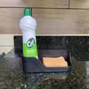 Ver imagem 2 de Suporte Detergente Esponja Sabão Organizador Pia Preto ou