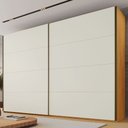 Ver imagem 1 de Guarda Roupa Samara 2 Portas Flutuantes 100 MDF - Móveis Europa