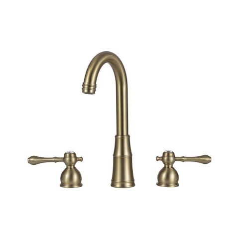 Torneira Para Banheiro Misturador Duplo Comando Sincorá Pingoo.casa - Dourado